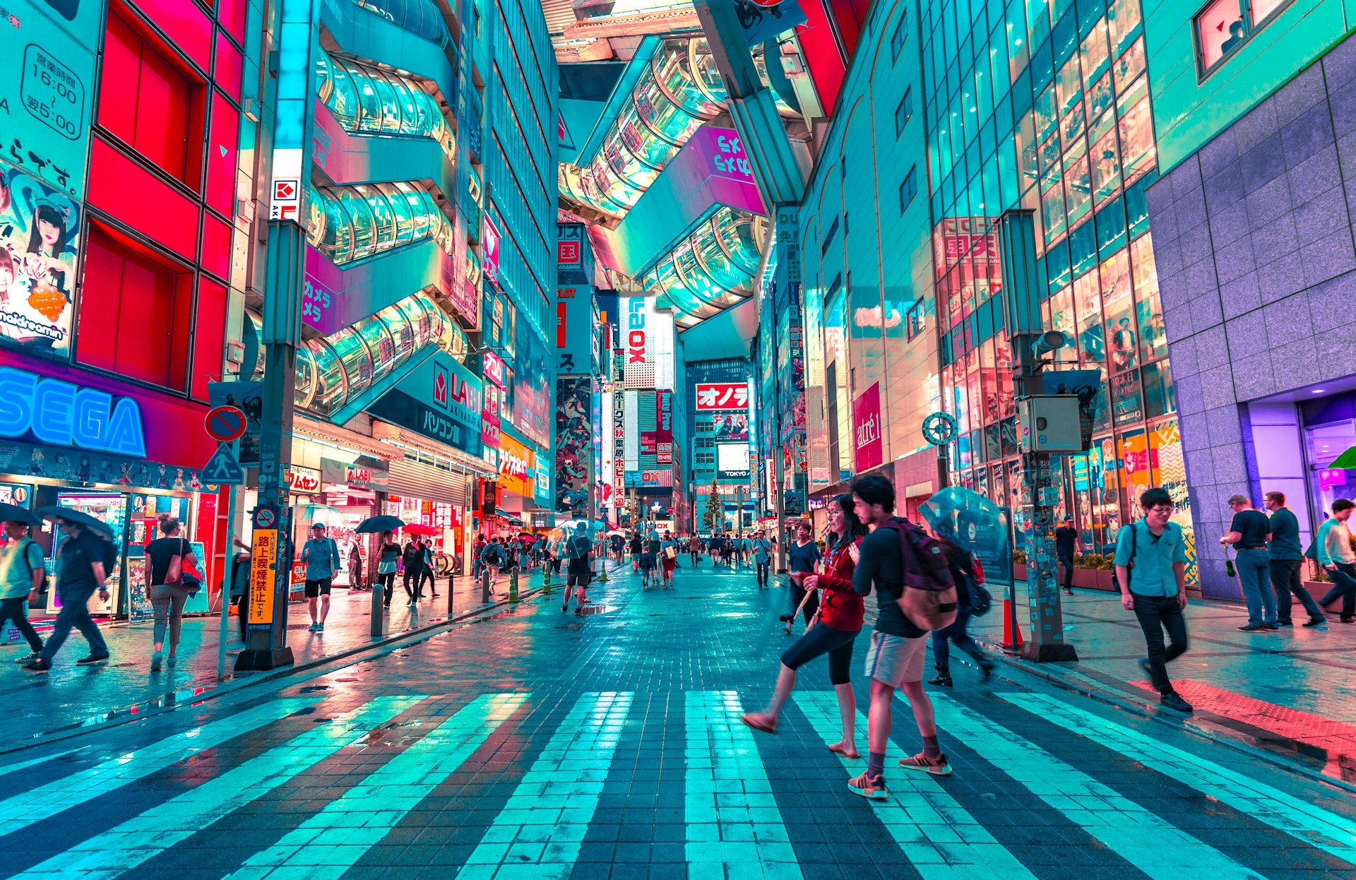東京の都市俯瞰